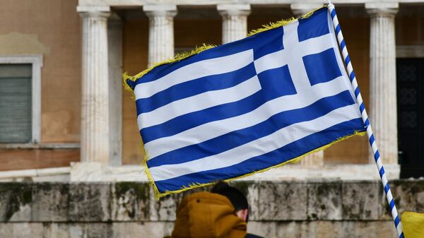 La bandera de Grecia - Sputnik Mundo