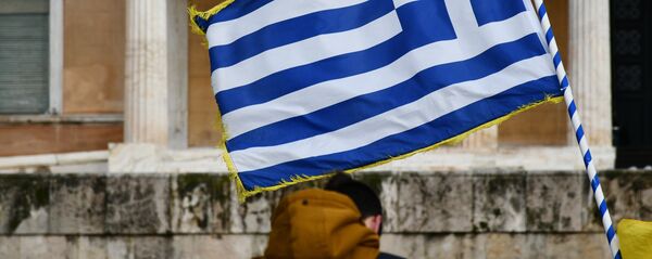 La bandera de Grecia - Sputnik Mundo