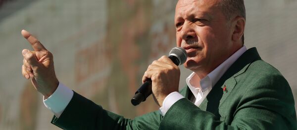 El presidente de Turquía, Recep Tayyip Erdogan - Sputnik Mundo