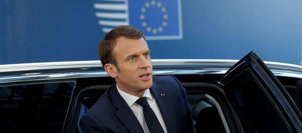 Emmanuel Macron, el presidente de Francia - Sputnik Mundo