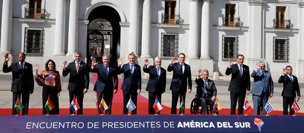 Presidentes se reunieron en Chile en la primera cumbre de Prosur. - Sputnik Mundo