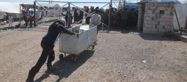 El campamento de refugiados Al Hol - Sputnik Mundo