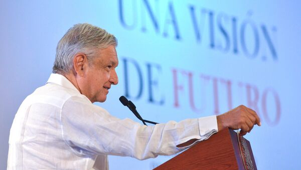 Andrés Manuel López Obrador, presidente de México - Sputnik Mundo