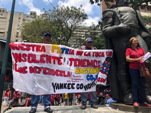 La marcha chavista La marcha chavista - Sputnik Mundo
