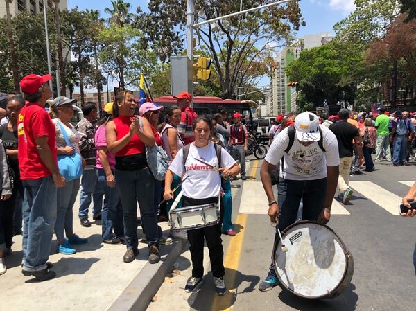 La marcha chavista La marcha chavista - Sputnik Mundo