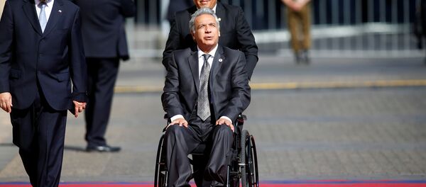 Lenín Moreno, presidente de Ecuador Lenín Moreno, presidente de Ecuador - Sputnik Mundo