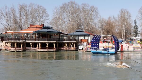 Lugar del hundimiento de un ferry en Mosul, Irak - Sputnik Mundo