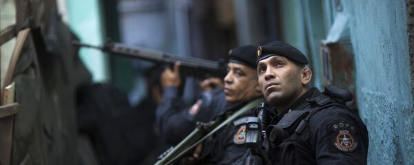 Policía de operaciones especiales de Brasil (archivo) - Sputnik Mundo