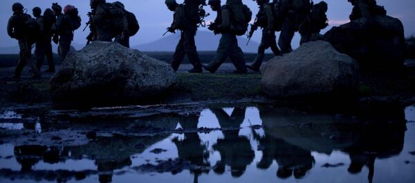 Soldados israelíes en los Altos del Golán (archivo) - Sputnik Mundo