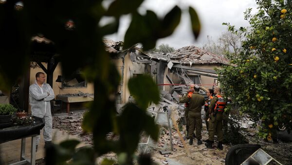 Situación en Tel Aviv tras el ataque - Sputnik Mundo