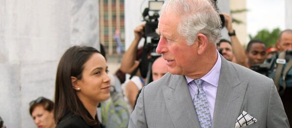 El príncipe Carlos en La Habana - Sputnik Mundo