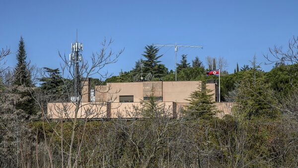 La embajada de Corea del Norte en España - Sputnik Mundo