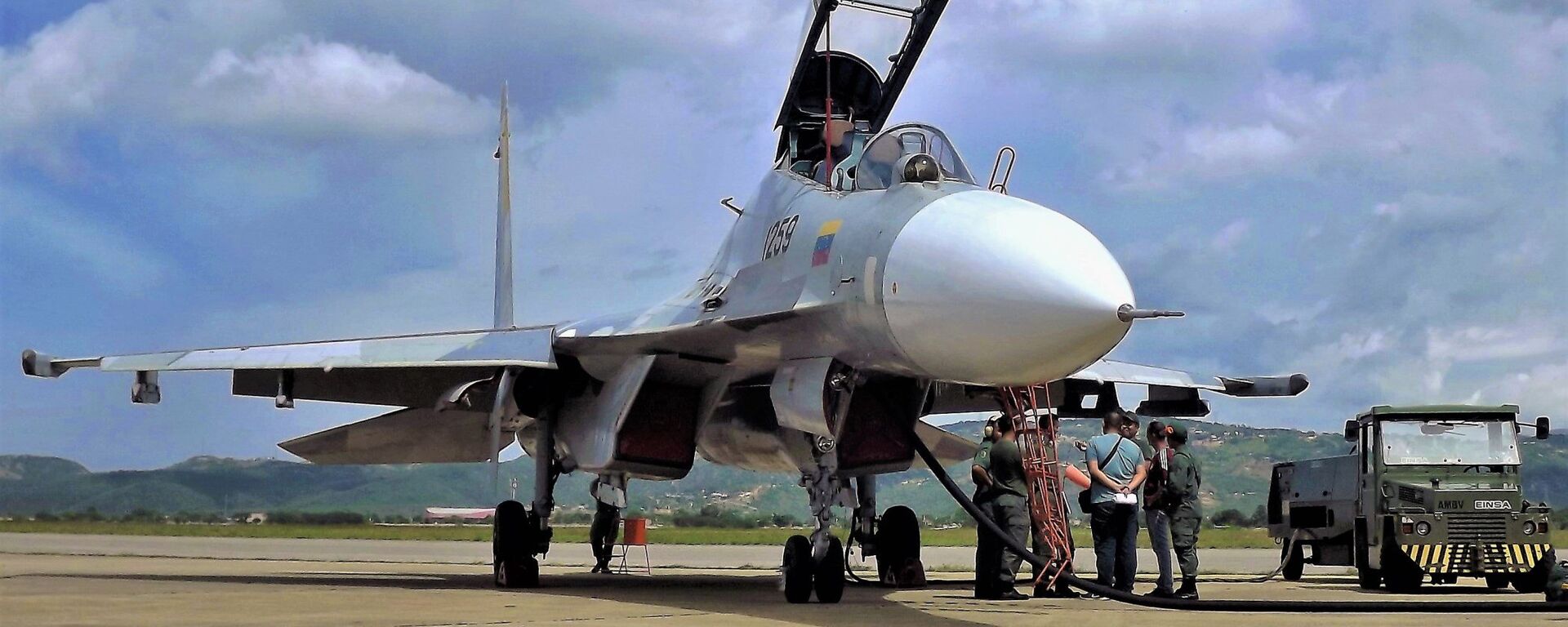 Un Su-30MKV de las FFAA venezolanas - Sputnik Mundo, 1920, 26.03.2019