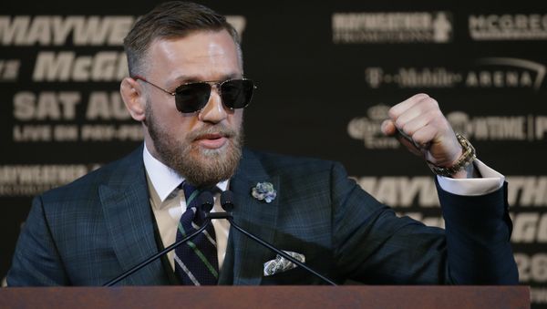 El luchador de artes marciales mixtas Conor McGregor El luchador de artes marciales mixtas Conor McGregor - Sputnik Mundo