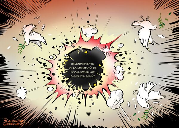 EEUU coloca una mina bajo el proceso de paz en Oriente Medio - Sputnik Mundo