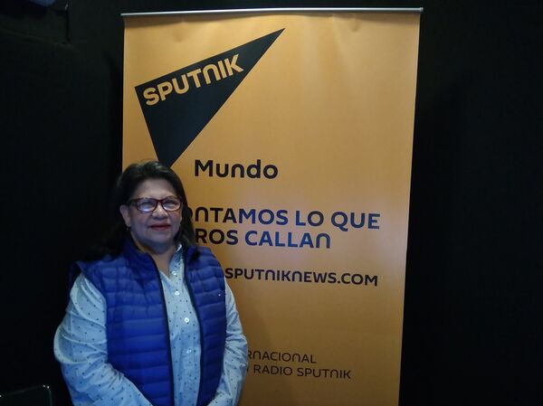 Embajadora de Nicaragua en Uruguay, Emilia Torres Embajadora de Nicaragua en Uruguay, Emilia Torres - Sputnik Mundo