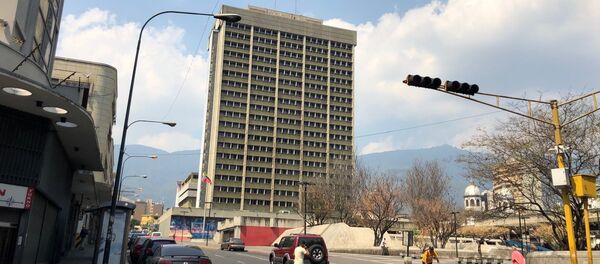 Apagón en Caracas, Venezuela - Sputnik Mundo