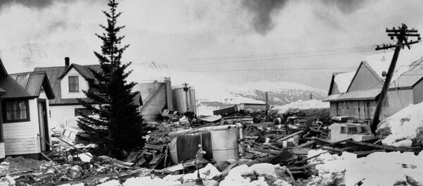 Gran terremoto de Alaska, EEUU, 1964 - Sputnik Mundo