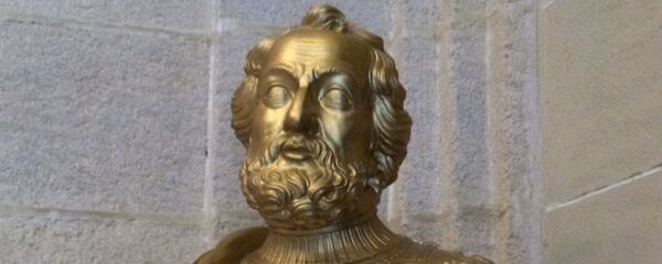 Busto de Hernán Cortés en el Archivo de Indias de Sevilla - Sputnik Mundo