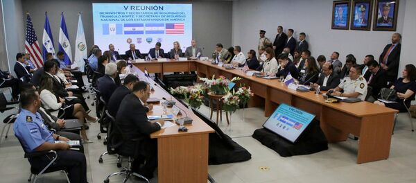 La quinta Reunión de ministros y secretarios de Seguridad de los países del Triángulo Norte y EEUU - Sputnik Mundo