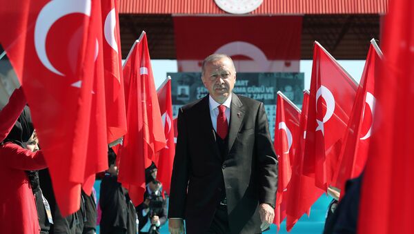 Recep Tayyip Erdogan, presidente de Turquía - Sputnik Mundo