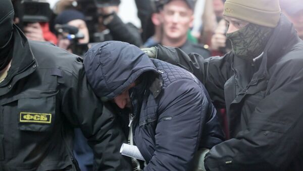 La detención de un miembro de la célula terrorista en el doble ataque de 2010 al metro de Moscú, Rusia - Sputnik Mundo