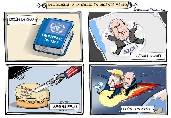EEUU, ¿qué tal si donas un par de Estados a Israel? - Sputnik Mundo