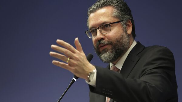 Ernesto Araújo, ministro de Relaciones Exteriores de Brasil - Sputnik Mundo