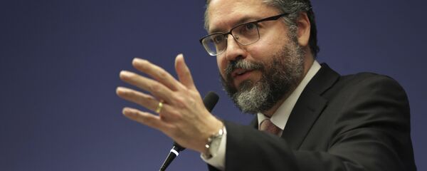 Ernesto Araújo, ministro de Relaciones Exteriores de Brasil Ernesto Araújo, ministro de Relaciones Exteriores de Brasil - Sputnik Mundo