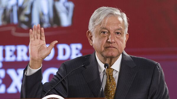 Andrés Manuel López Obrador, presidente de México  - Sputnik Mundo