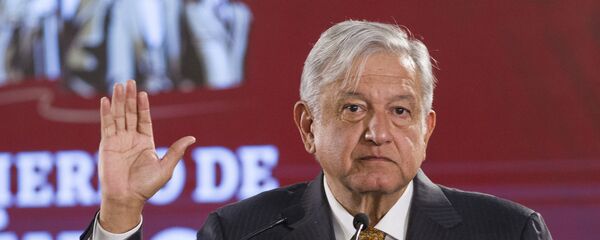 Andrés Manuel López Obrador, presidente de México  - Sputnik Mundo