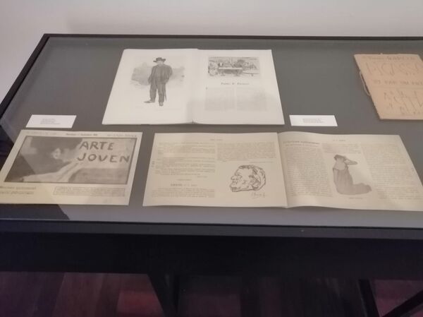 Documentos de Pablo Picasso se exhiben en la muestra Picasso en Uruguay - Sputnik Mundo