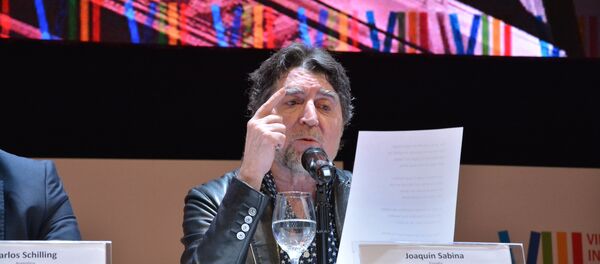 Joaquín Sabina en el Congreso Internacional de la Lengua Española 2019 - Sputnik Mundo