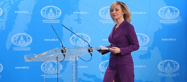 María Zajárova, portavoz del Ministerio de Exteriores de Rusia - Sputnik Mundo