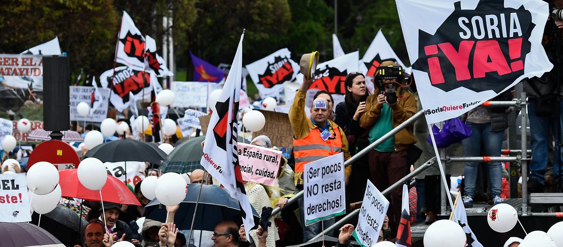 Manifestación de protesta en Madrid - Sputnik Mundo, 1920, 31.03.2019