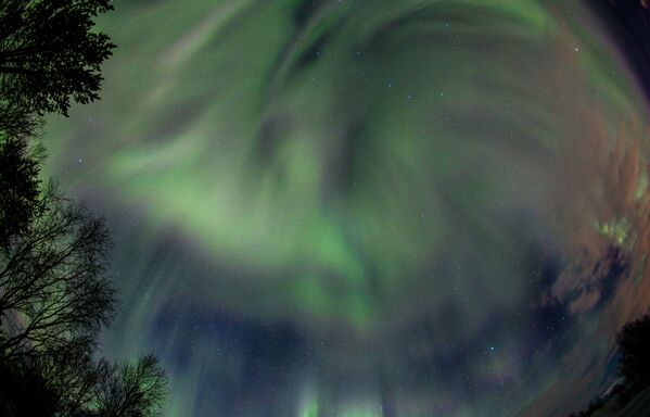 El espectáculo de luz de la naturaleza: descubre las auroras boreales de Múrmansk - Sputnik Mundo