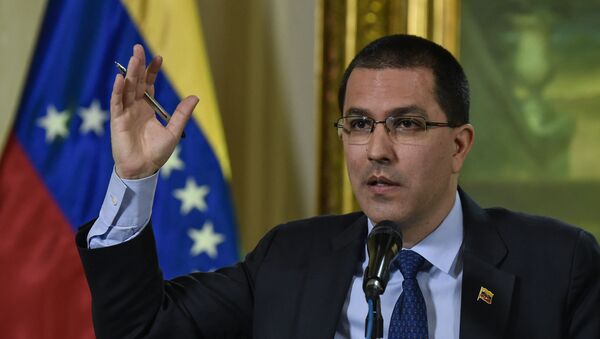 Jorge Arreaza, canciller de Venezuela - Sputnik Mundo