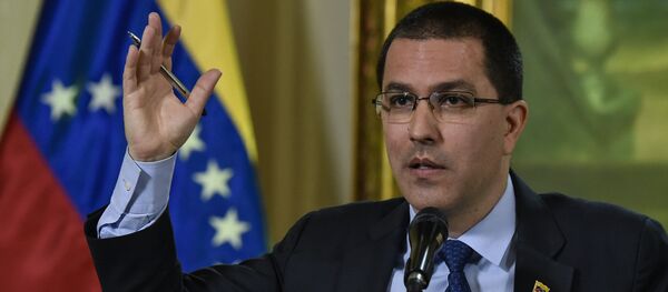Jorge Arreaza, canciller de Venezuela - Sputnik Mundo