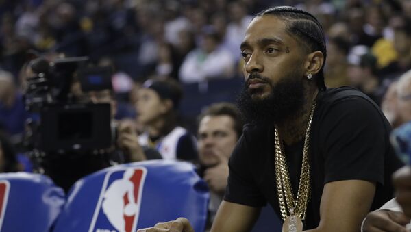 Nipsey Hussle, rapero estadounidense - Sputnik Mundo