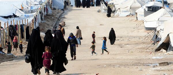 Campamento de refugiados sirio Al Hawl - Sputnik Mundo