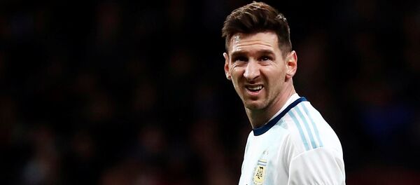Lionel Messi, futbolista argentino - Sputnik Mundo