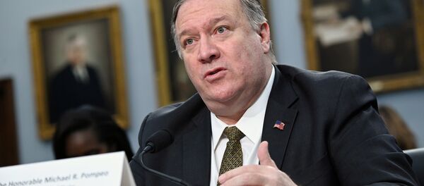 El secretario de Estado de EEUU, Mike Pompeo - Sputnik Mundo