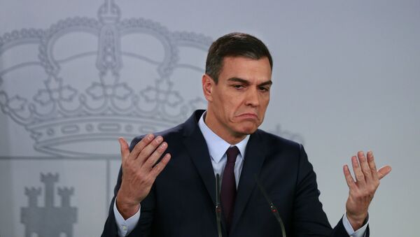 Pedro Sánchez, el presidente del Gobierno de España - Sputnik Mundo