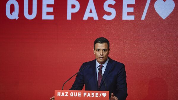 Pedro Sánchez, presidente del Gobierno de España - Sputnik Mundo