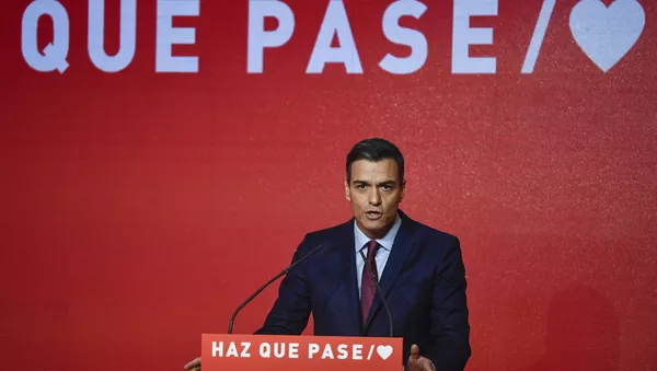 Pedro Sánchez, presidente del Gobierno de España - Sputnik Mundo