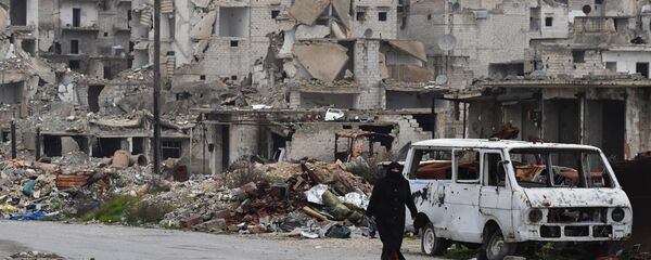 Situación en Alepo, Siria (archivo) - Sputnik Mundo