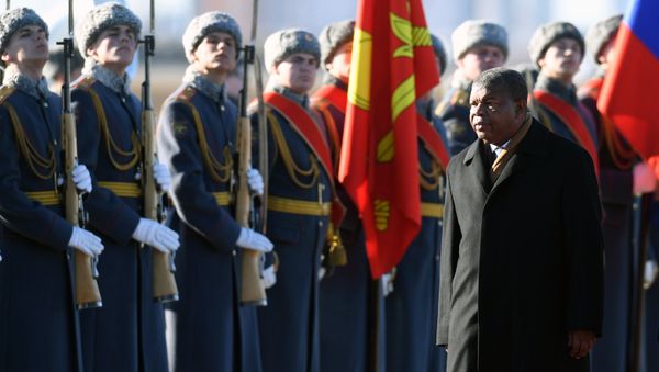 El presidente de Angola, Joao Lourenco El presidente de Angola, Joao Lourenco - Sputnik Mundo