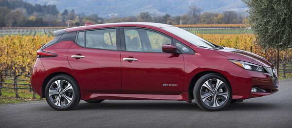 Auto Nissan Leaf Auto Nissan Leaf - Sputnik Mundo