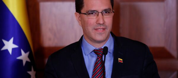 Jorge Arreaza, canciller de Venezuela - Sputnik Mundo