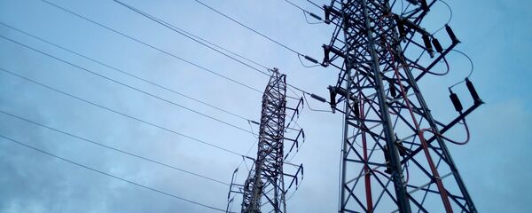 Torres eléctricas de alta tensión - Sputnik Mundo